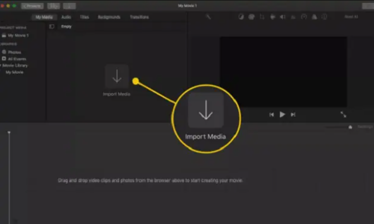 Rotar archivo MOV usando iMovie