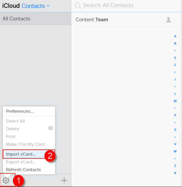 Transferir contactos de Huawei a iPhone usando una cuenta de iCloud