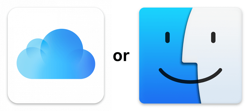 Elija iCloud o Finder para eliminar la copia de seguridad cifrada del iPhone