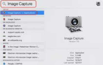 Importar videos desde iPhone a Mac a través de Image Capture