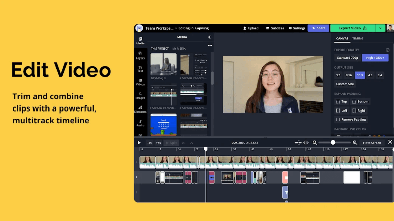 Las mejores herramientas para hacer videos en stop-motion: Kapwing
