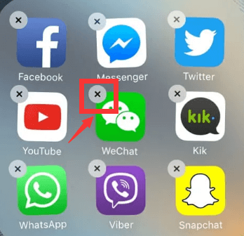 Cómo eliminar la aplicación WeChat de la pantalla de inicio de tu iPhone