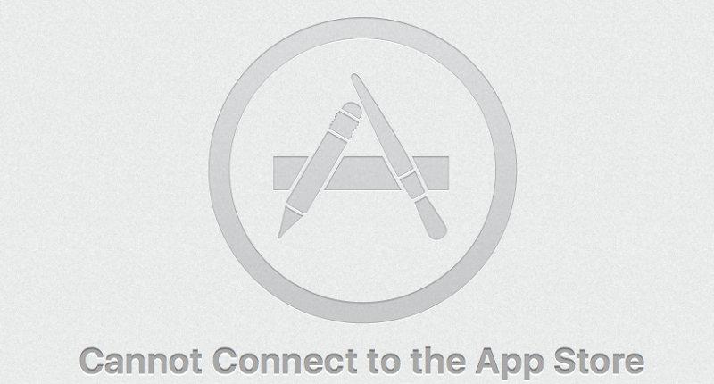 Mac no puede conectarse a App Store