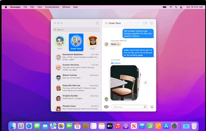 Transfiere mensajes de texto desde el iPhone a la computadora en tu Mac
