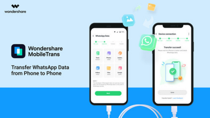 Transferencia de WhatsApp de MobileTrans