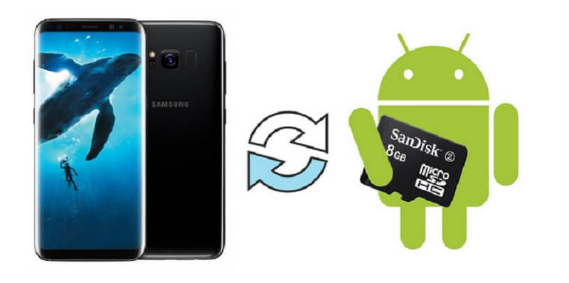 Mover imágenes a la tarjeta SD en Galaxy S8