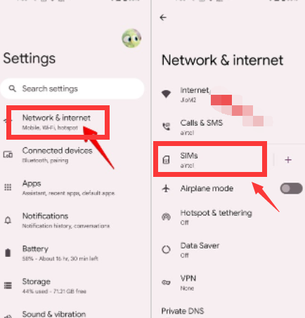 Asegúrese de tener una conexión a Internet estable cuando WhatsApp no ​​funciona en dispositivos Android