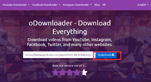 Cortar audio de YouTube usando The oDownloader