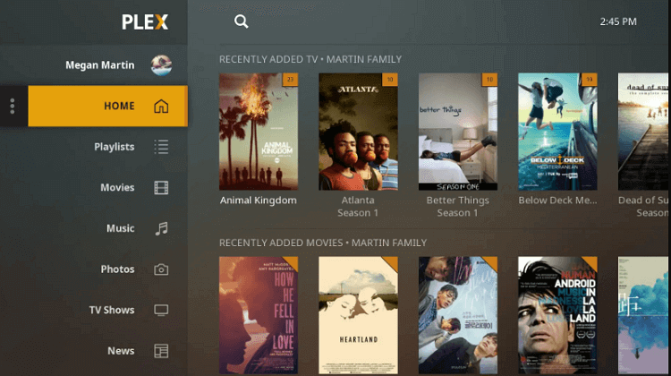 Use MP4 cuando use la plataforma Plex
