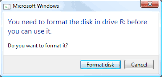 Formatee su unidad USB RAW para procesar una recuperación de unidad USB RAW