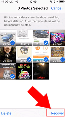 Cómo recuperar videos y fotos eliminados de iPhone