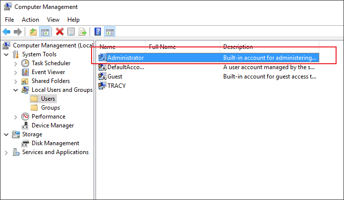 Recuperar sus datos después de que Windows Update eliminara todo habilitando la cuenta de administrador de Windows 10