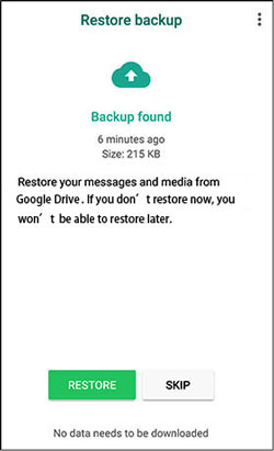 Recuperar archivos PDF eliminados de WhatsApp desde Google Drive