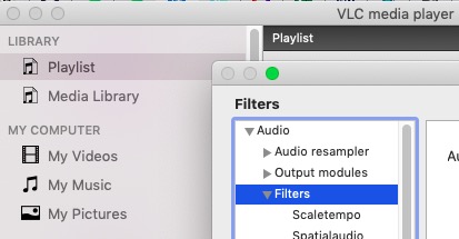 VLC Rotar video en Mac