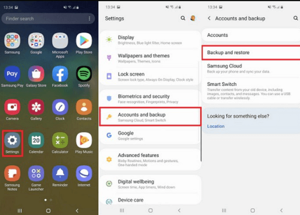 Transferir datos de Samsung a Pixel con Google Drive