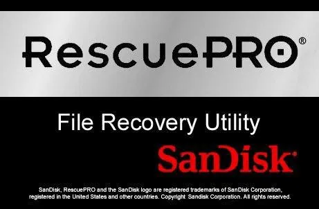 SanDisk RescuePRO se puede utilizar para la recuperación de una tarjeta SD SanDisk