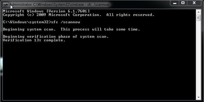 Utilice el símbolo del sistema para reparar archivos JPEG dañados