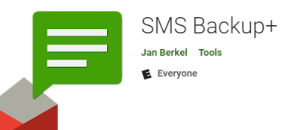 Descargar aplicaciones de transferencia desde PlayStore - SMS Backup+