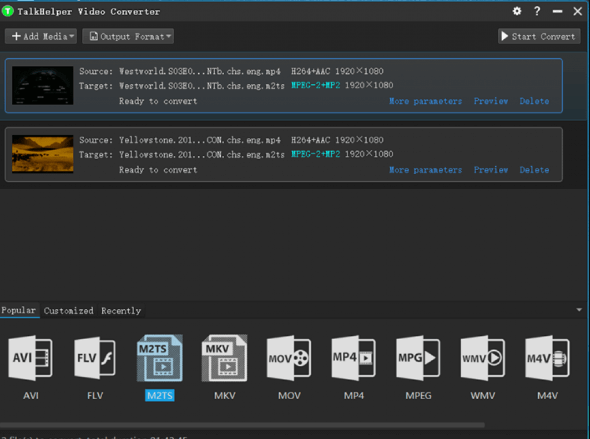 Convertidor de vídeo TalkHelper