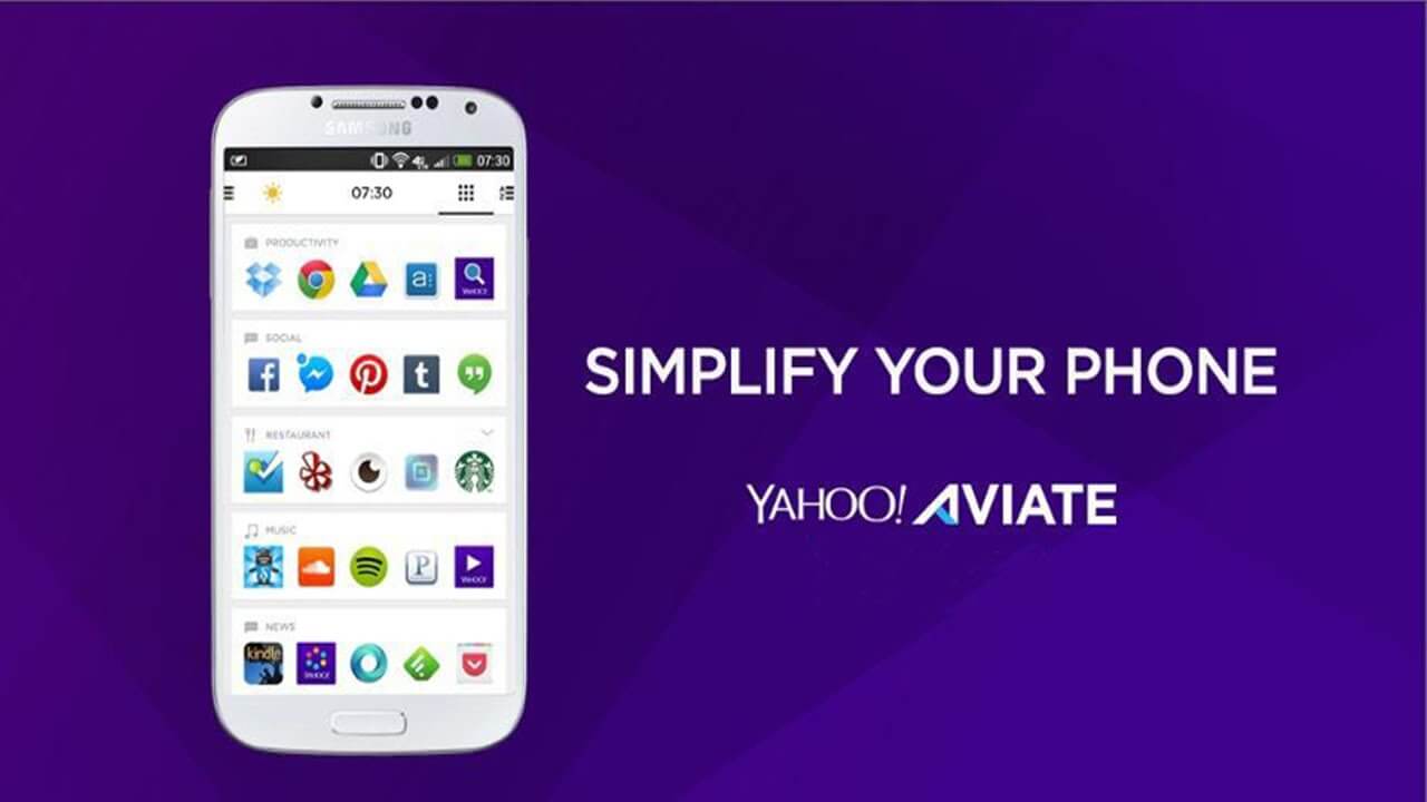 Mejor Android Launcher Aviate