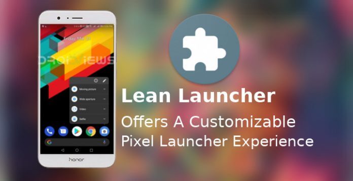 El mejor lanzador de Android Lean Launcher