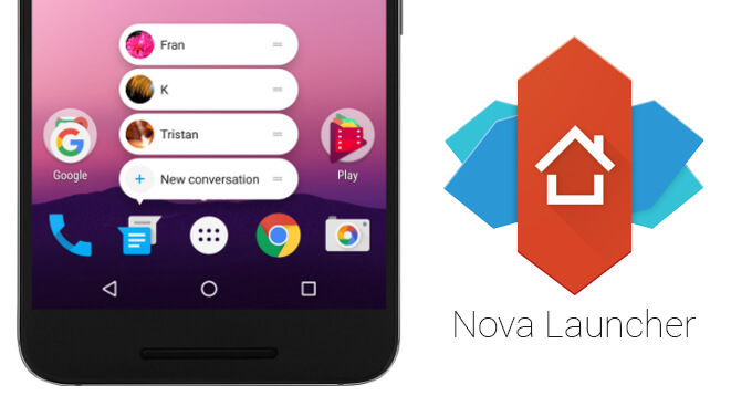 Mejor lanzador de Android Nova Launcher