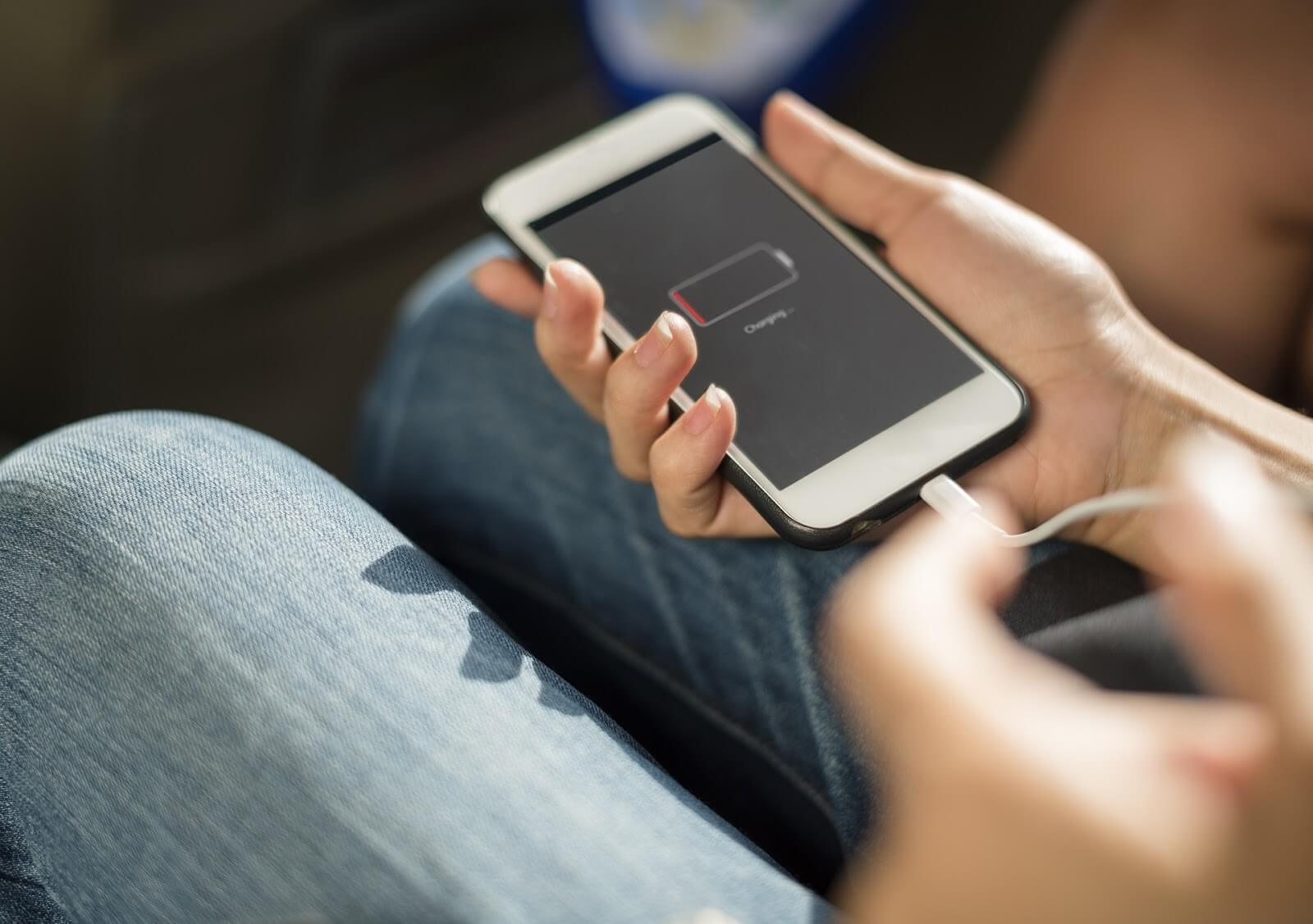 Reparar carga de rechazo de Android baja