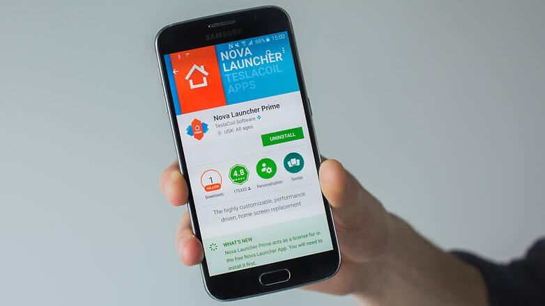Ocultar aplicaciones de Android sin Rooting Nova Launcher