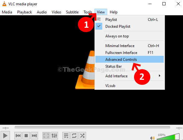 Control avanzado en VLC Media Player