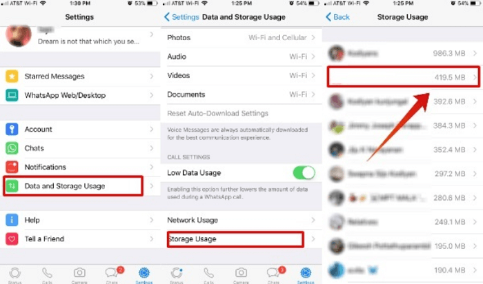 Eliminar videos de WhatsApp todos a la vez
