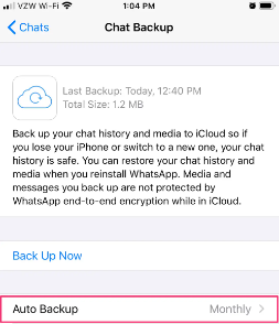 ¿Cómo guardar audio de WhatsApp en iPhone usando iCloud?