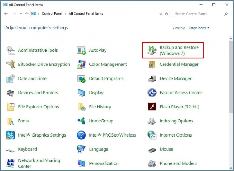 Recuperación de música mediante copia de seguridad y restauración de Windows