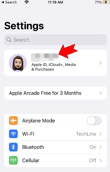 Solucionar el problema "iCloud está encendido"