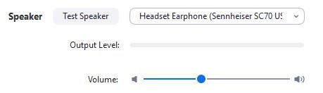 Zoom Test Call: prueba de audio