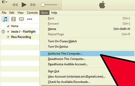 Use iTunes para transferir música de iPhone a Mac