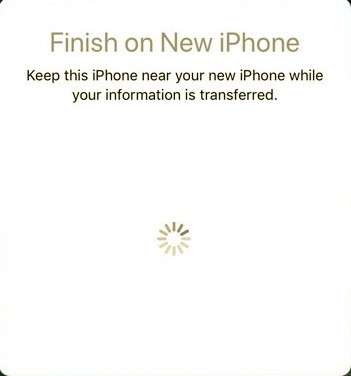 Transfiera aplicaciones de iPhone a iPhone a través de Quick Start