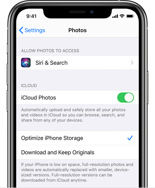 Transfiere fotos y videos de Android a iPhone X