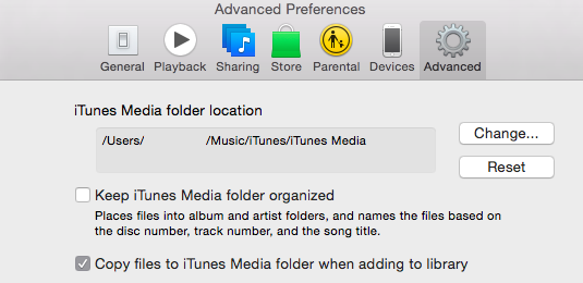 Transfiera iTunes de PC a Mac usando el archivo Library.xml