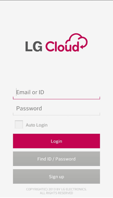 Transfiere archivos LG con LG Cloud