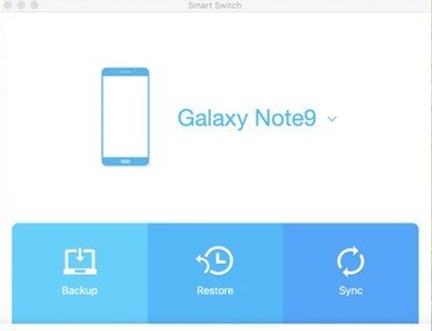 Transferir datos a Samsung S10 Fold usando Smart Switch (escritorio)