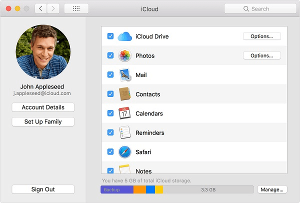 Transfiere iPhone a Mac con iCloud Drive