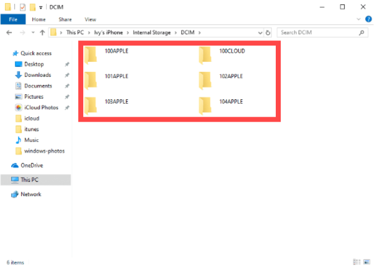 Utilice el Explorador de archivos para transferir datos