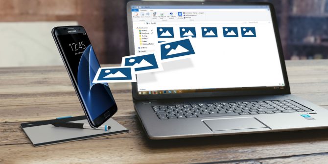 Transferir archivos de la computadora a Samsung