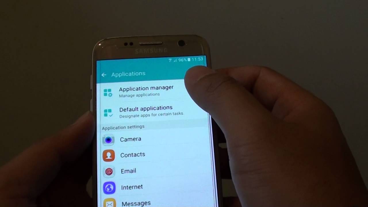 Fix Camera Android no funciona Administrador de aplicaciones