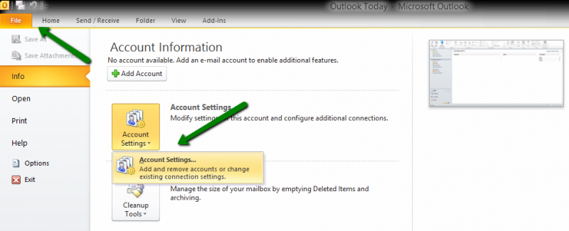 Reparar después de encontrar la ubicación de SCANPST en Outlook 2010 y versiones posteriores