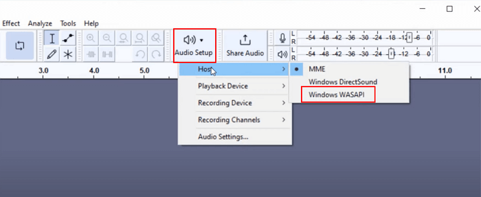 Grabar audio de escritorio con Audacity (Sistema)