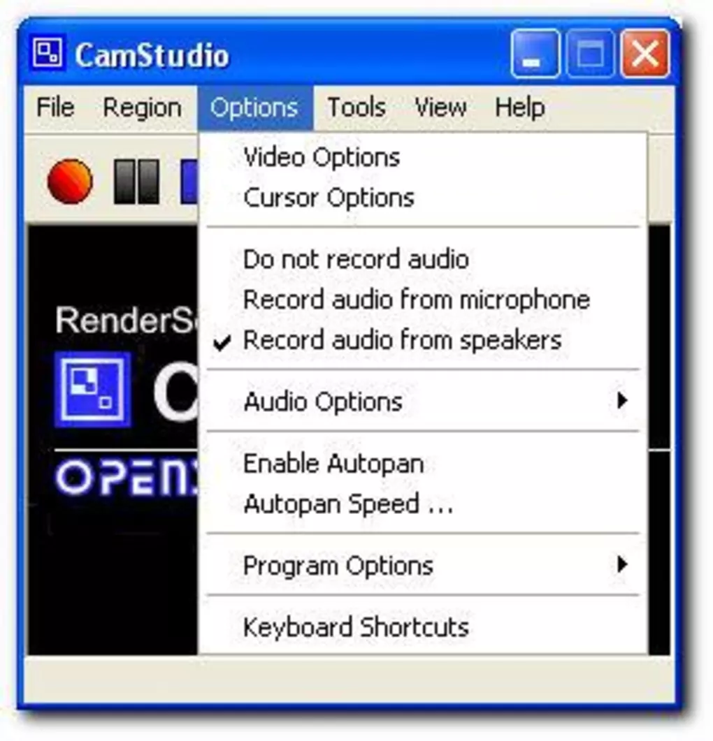 Alternativa a Camtasia - CamStudio