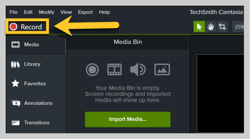 Grabar pantalla Windows 7 usando Camtasia
