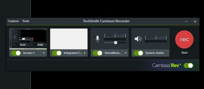 Grabadora Camtasia para Mac