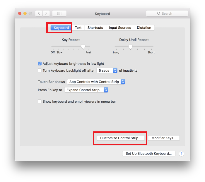 Añadir la herramienta Recortes en Mac
